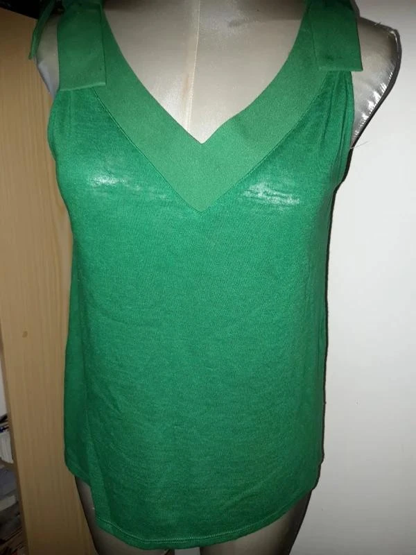 Cache Cache green bustier top size 40 – photo 2